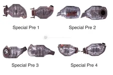 1F1C 5F250 BB catalytic converter