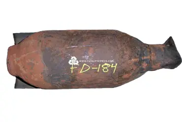 6C24 NGE AA (Rear Unit) catalytic converter