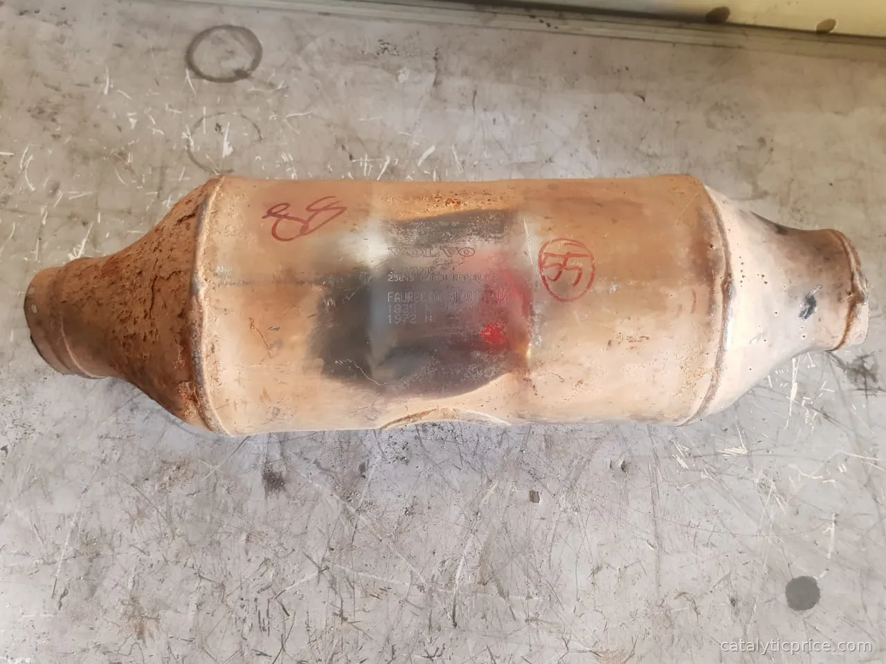 pot catalytique 1835N