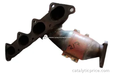 محوّل حفّاز 4 pipes flat