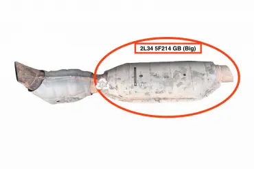 pot catalytique 2L34 5F214 GB (REAR)