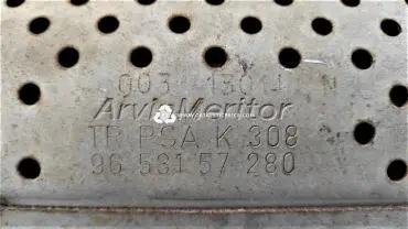 TR PSA K308 catalytic converter