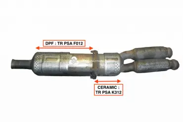 catalisador TR PSA K312 + TR PSA F012