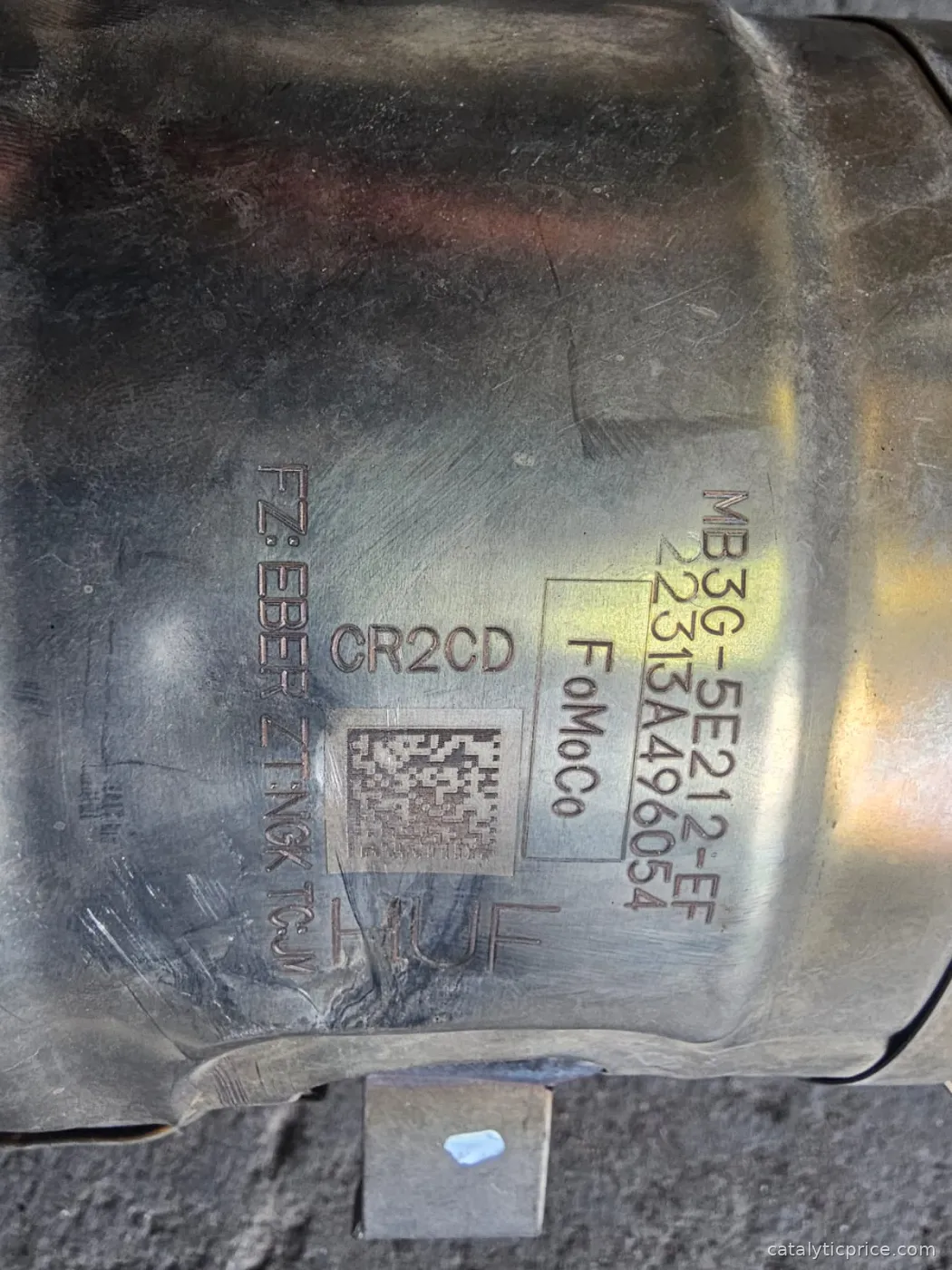 pot catalytique MB3G5E212EF