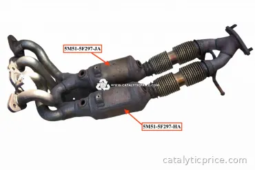 pot catalytique 5M51-5F297-JA