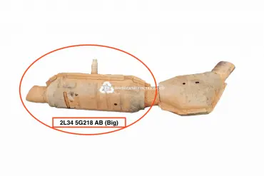 pot catalytique 2L34 5G218 AB (REAR)