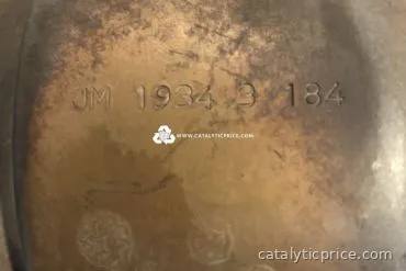 pot catalytique JM 1934 3 184