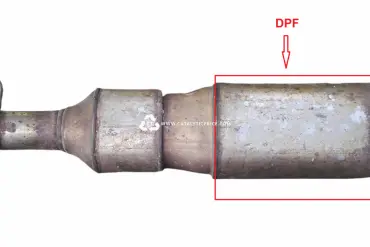 GM 101 (DPF) catalytic converter