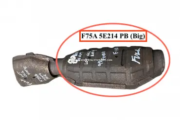 pot catalytique F75A 5E214 PB (REAR)