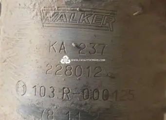 pot catalytique KA 237