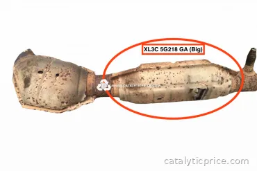 XL3C 5G218 GA (REAR) catalytic converter