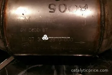 pot catalytique GM 87
