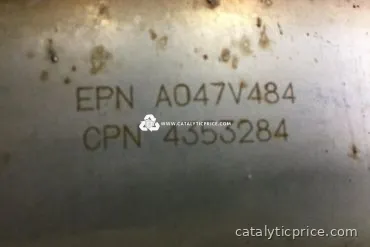 pot catalytique EPN A047V484 CPN 4353284