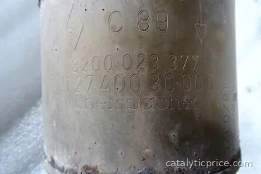 C 89 catalytic converter