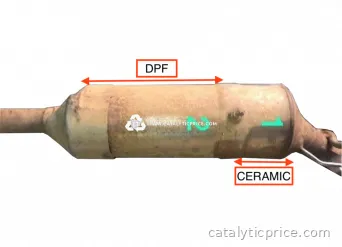 pot catalytique TR PSA K628 (CERAMIC)