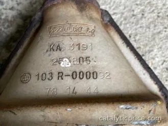 pot catalytique KA 3191