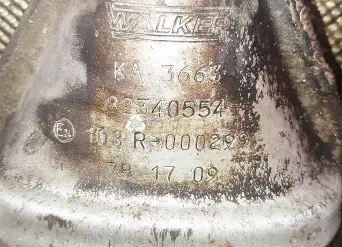 KA 3663 catalytic converter