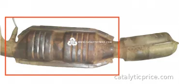 YL3C 5E214 VA (REAR) catalytic converter