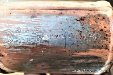 55183317 catalytic converter