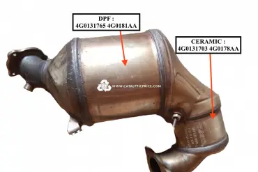 محوّل حفّاز 4G0131703 4G0178AA (CERAMIC)