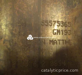 pot catalytique GM 193