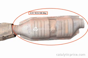 1L3C 5E214 DB (REAR) catalytic converter