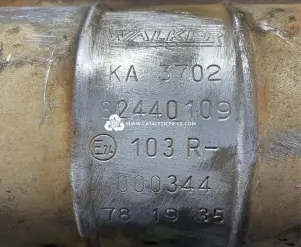 KA 3702 catalytic converter