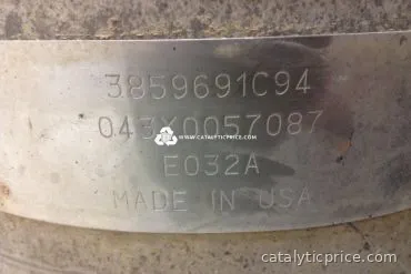 pot catalytique 3859691C94 043Y0057087