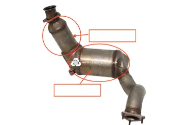 pot catalytique 4H0131765 4H0181AA (DPF)