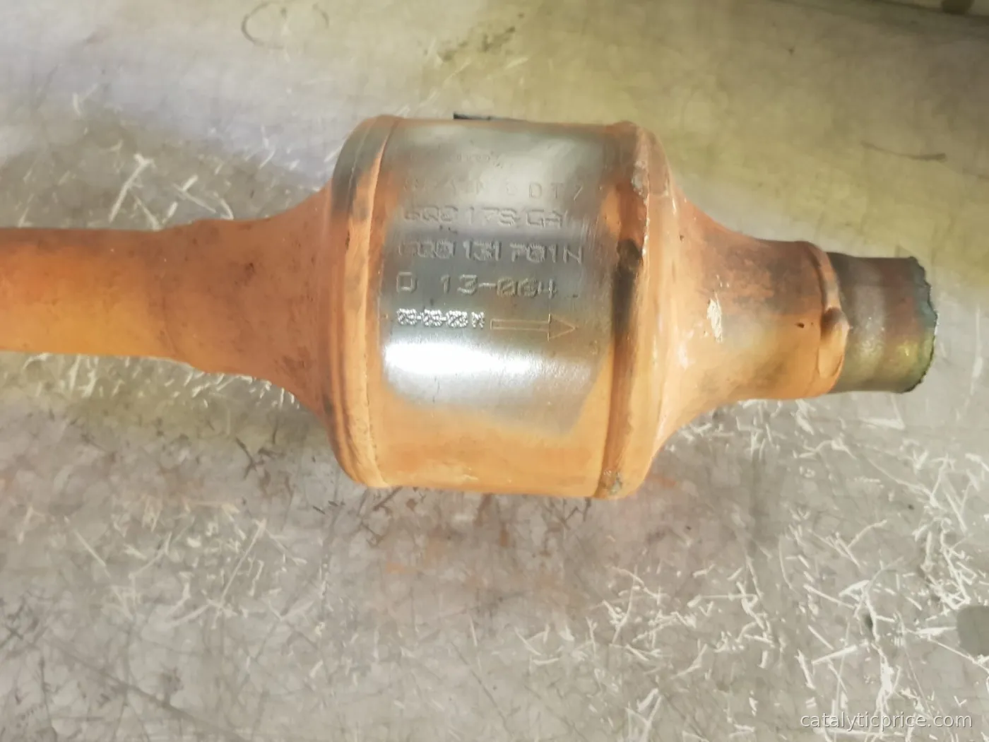 pot catalytique 6QO131701N