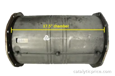 pot catalytique Hino: 18045E003 / Isuzu: 898151583