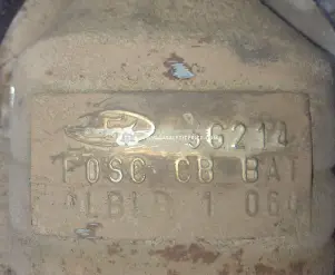 catalisador F0SC CB BAT