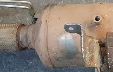 SMALL SIDE catalytic converter