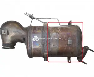 25184392 (DPF) catalytic converter